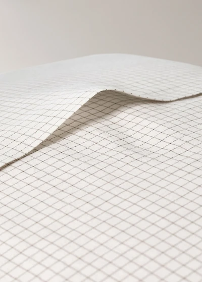 Cotton mini-check children's pillowcase 50x75 cm