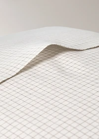 Cotton mini-check children's pillowcase 50x75 cm