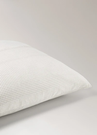 Cotton mini-check children's pillowcase 60x60 cm