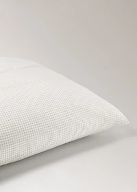 Cotton mini-check children's pillowcase 60x60 cm