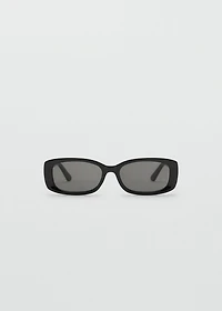 Rectangular-frame sunglasses
