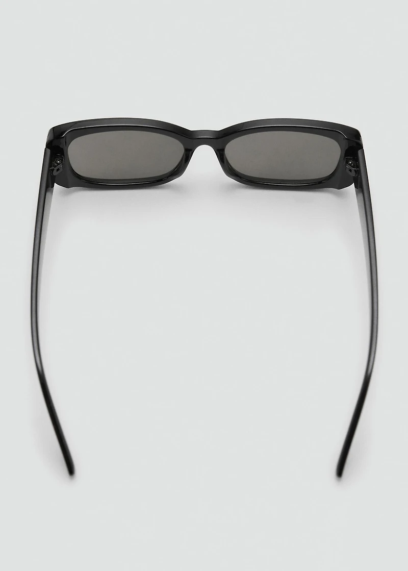 Rectangular-frame sunglasses