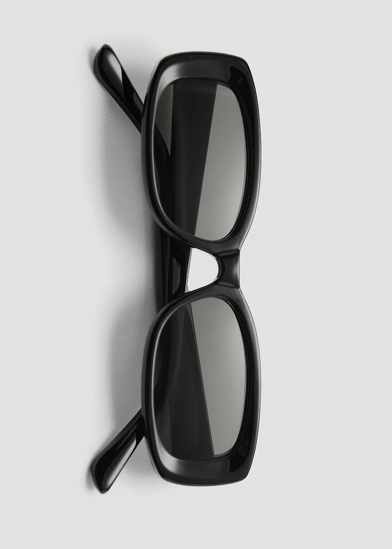 Rectangular-frame sunglasses