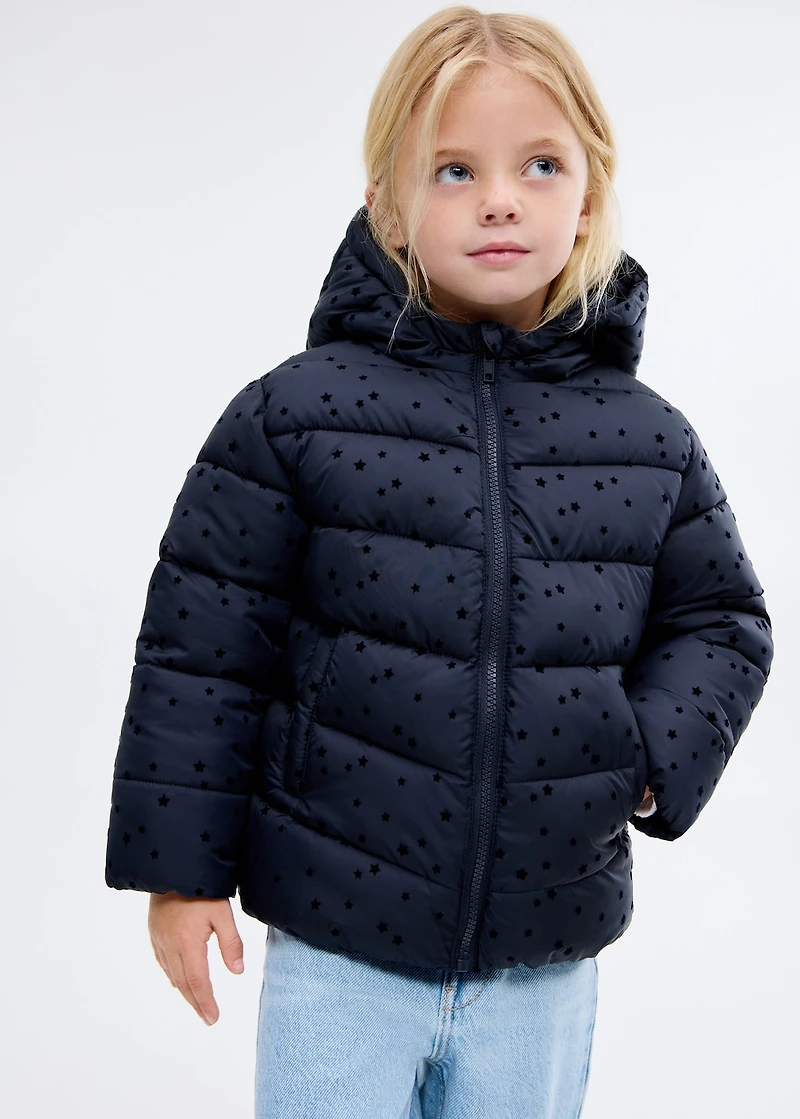 Stars puffer jacket