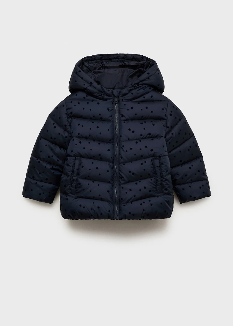 Stars puffer jacket