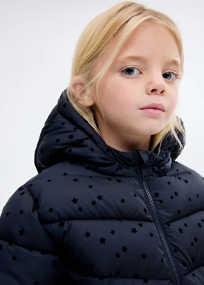 Stars puffer jacket