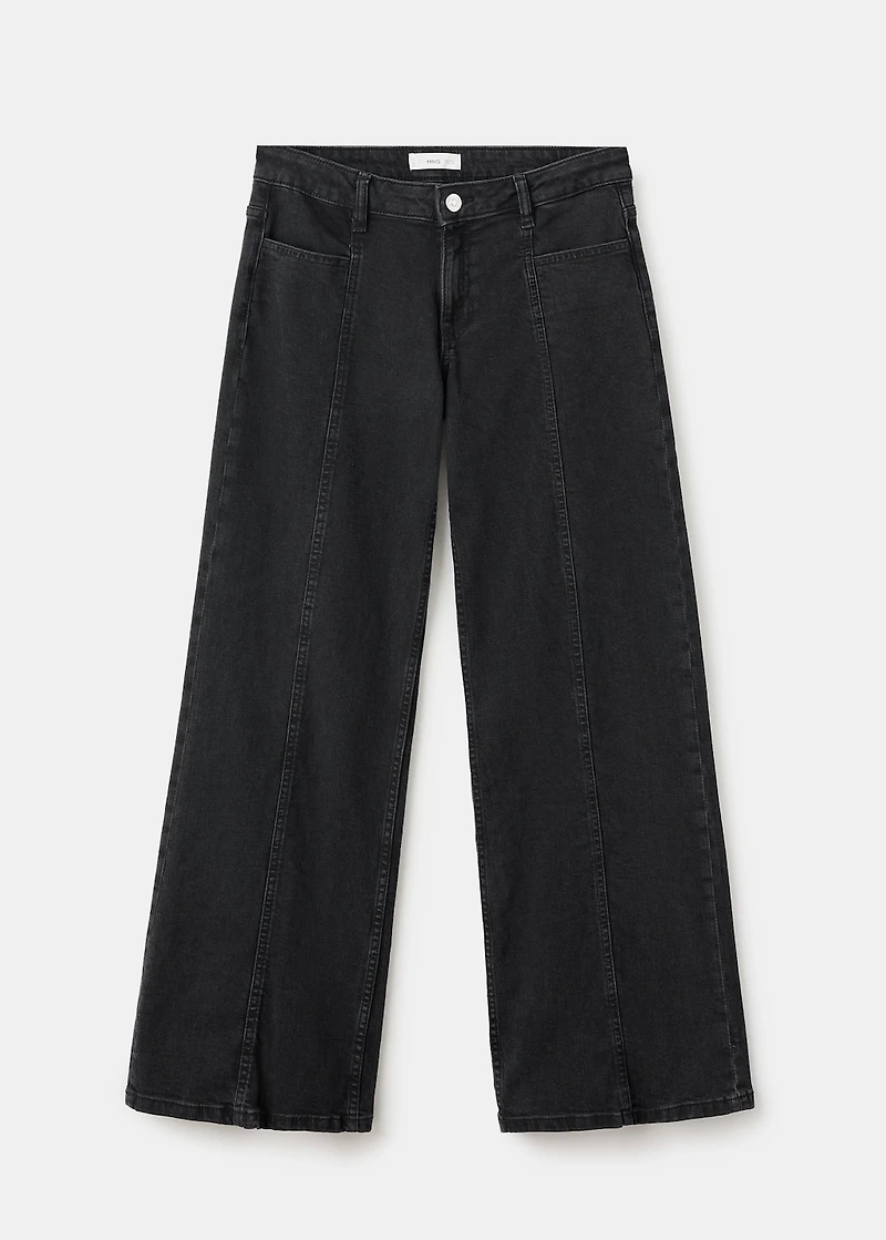 Straight jeans with stars