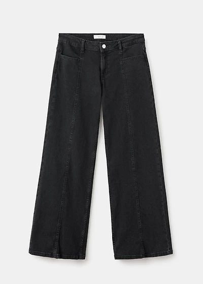 Straight jeans with stars