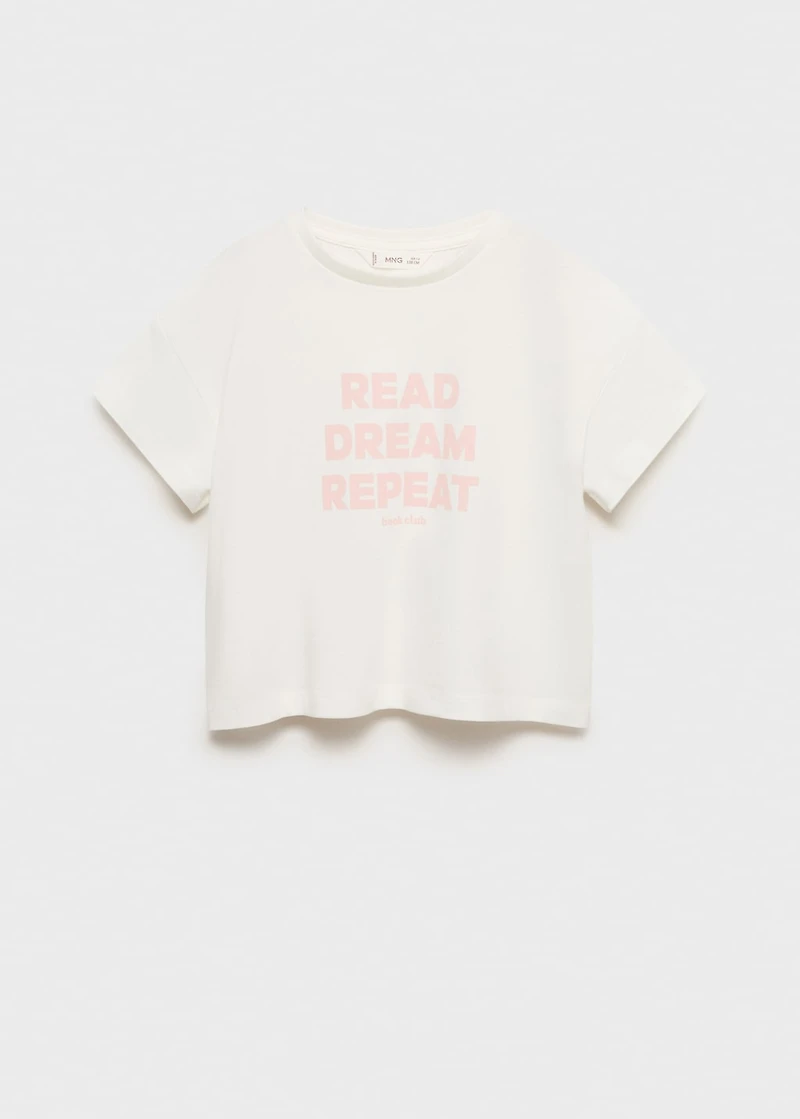 Short-sleeved printed t-shirt