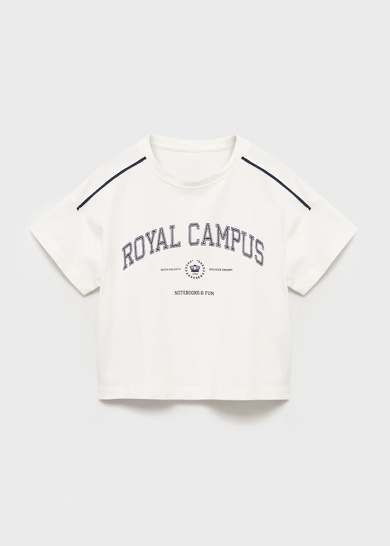 Short-sleeved printed t-shirt