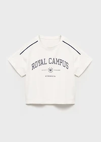 Short-sleeved printed t-shirt