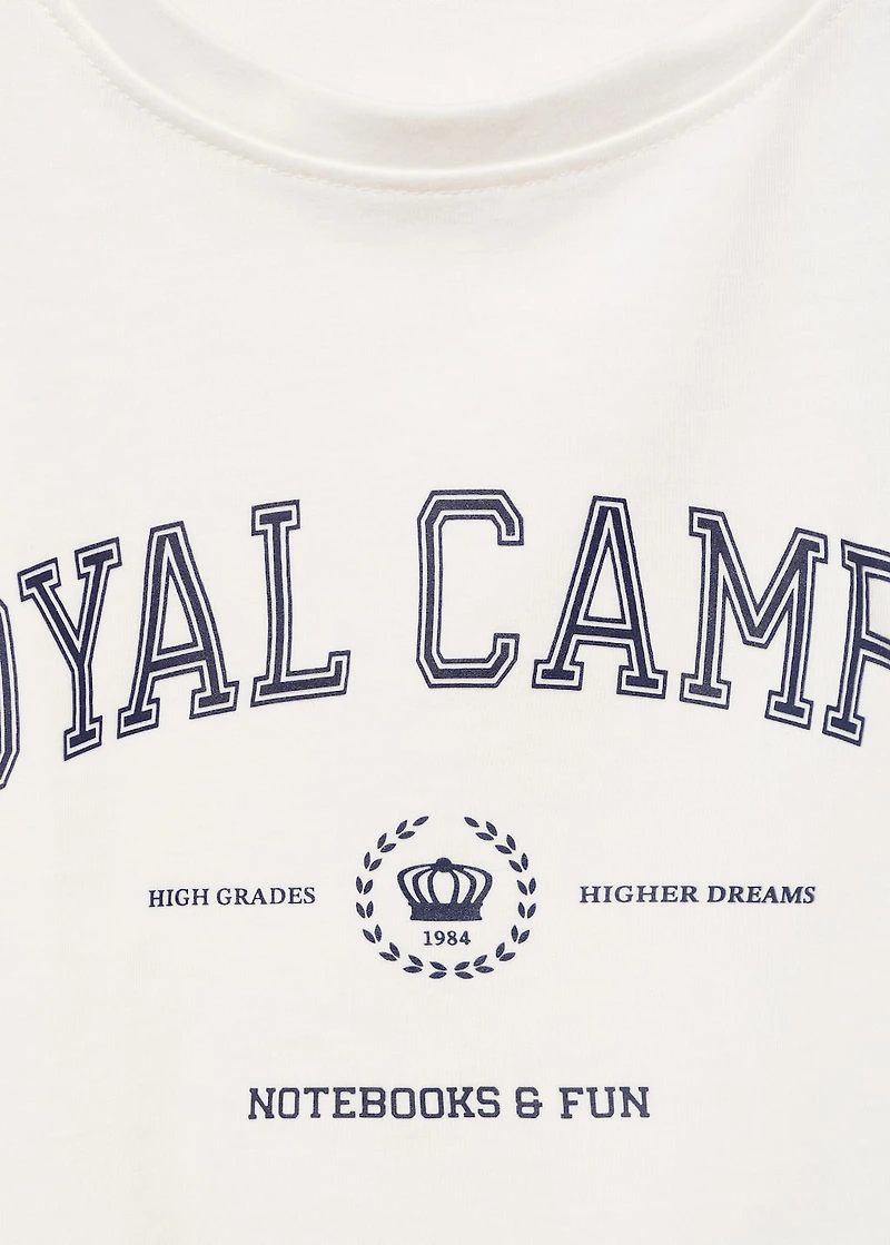 Short-sleeved printed t-shirt