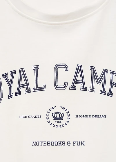 Short-sleeved printed t-shirt