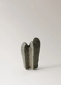 Organic stoneware vase