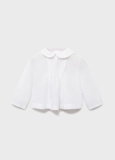 Blouse with Peter Pan collar