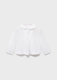 Blouse with Peter Pan collar