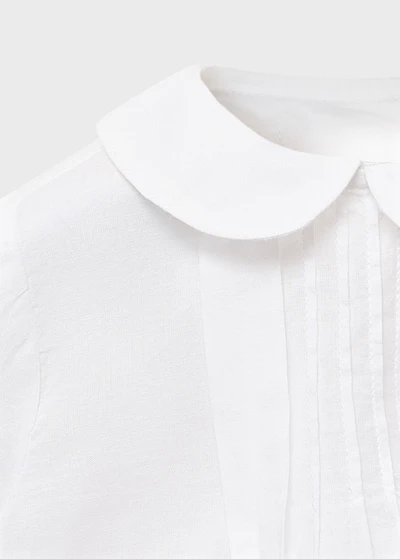 Blouse with Peter Pan collar