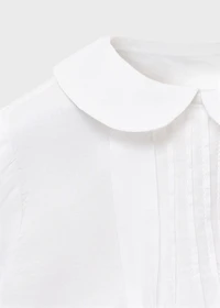 Blouse with Peter Pan collar