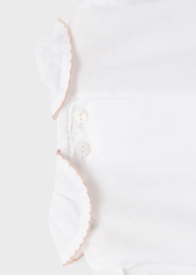 Babydoll collar blouse