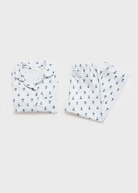 Floral-print pajamas