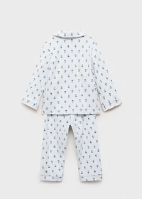 Floral-print pajamas