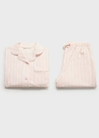 Striped long pyjamas