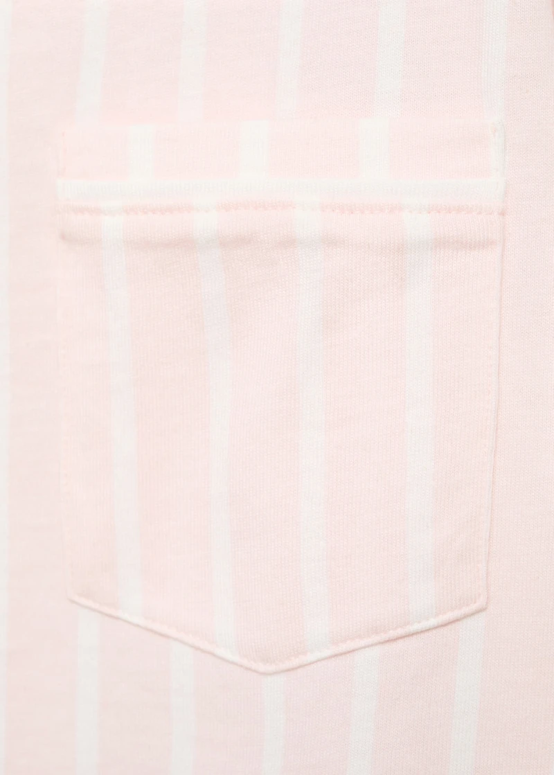 Striped long pyjamas