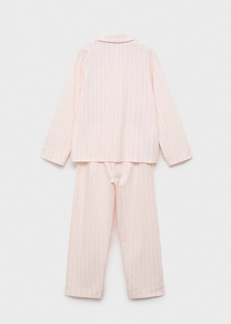 Striped long pyjamas