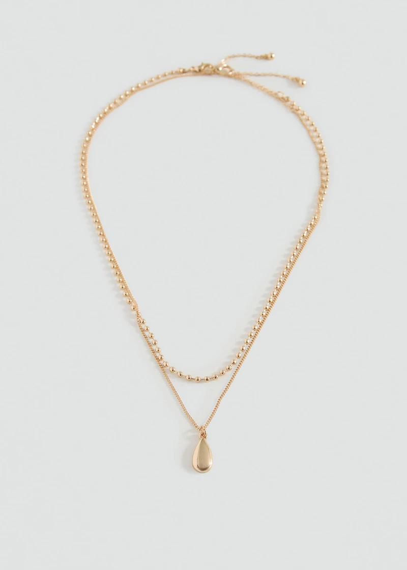 Pack of 2 chain necklaces