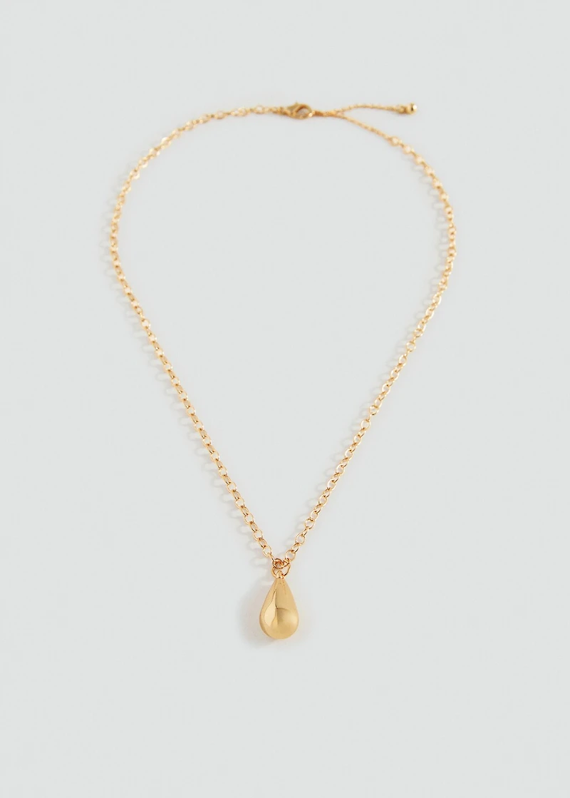 Necklace with drop detail