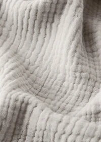 Cotton gauze duvet cover single bed