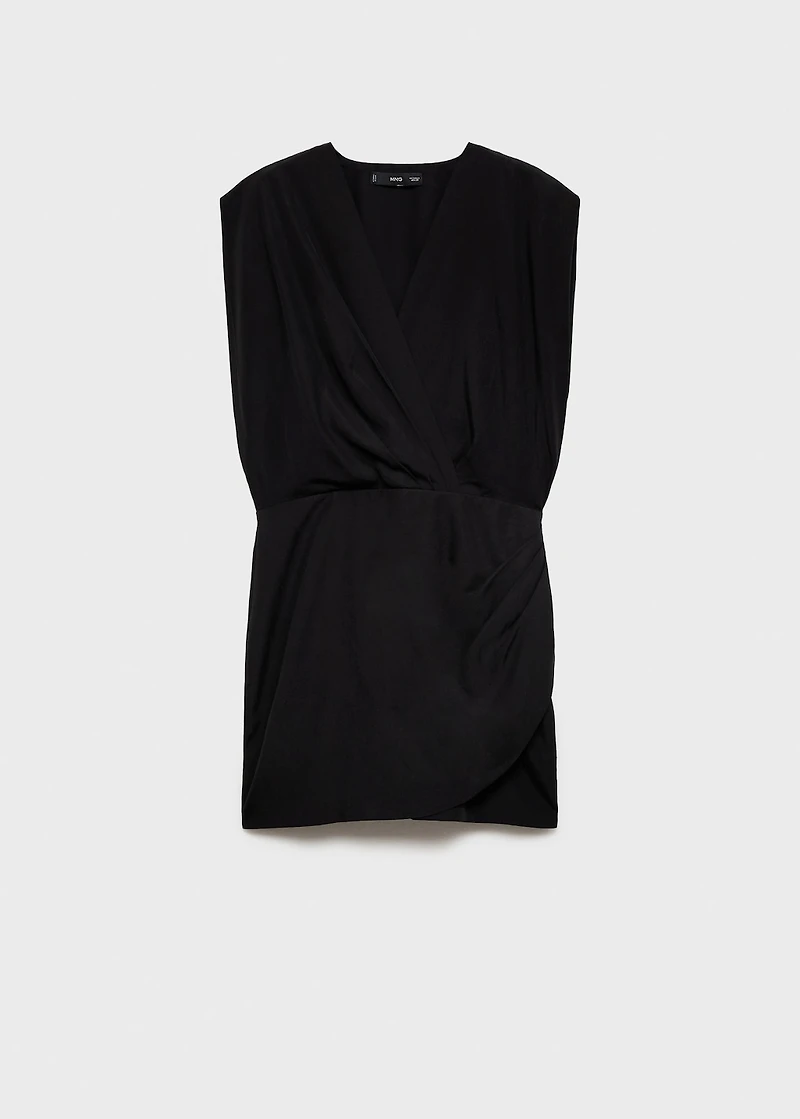 Lyocell wrap dress