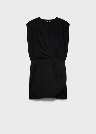 Lyocell wrap dress