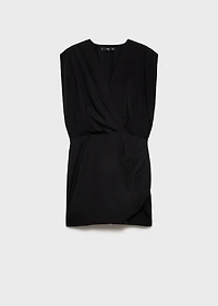 Lyocell wrap dress