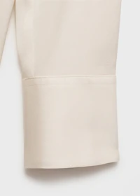 Satin finish flowy shirt