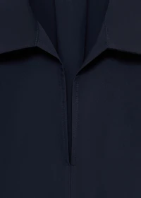 Oversized three-quarter sleeve shirt