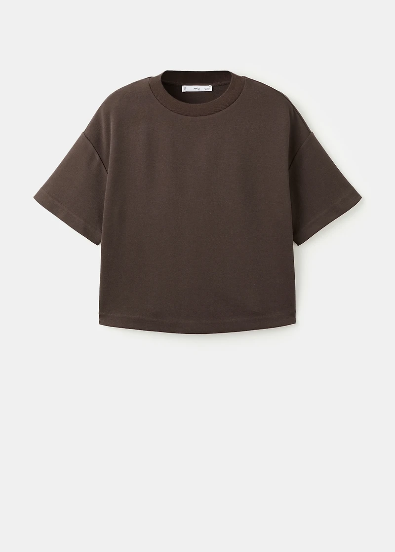 Cotton short-sleeved t-shirt