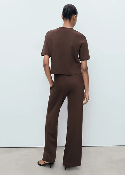 Cotton short-sleeved t-shirt