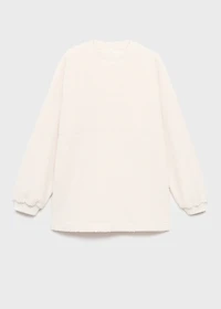 Shearling pyjama sweatshirt