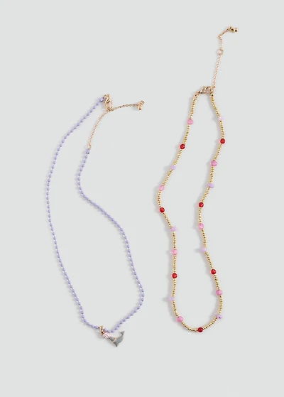 Combined necklace pack