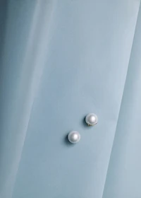 Pearl earrings