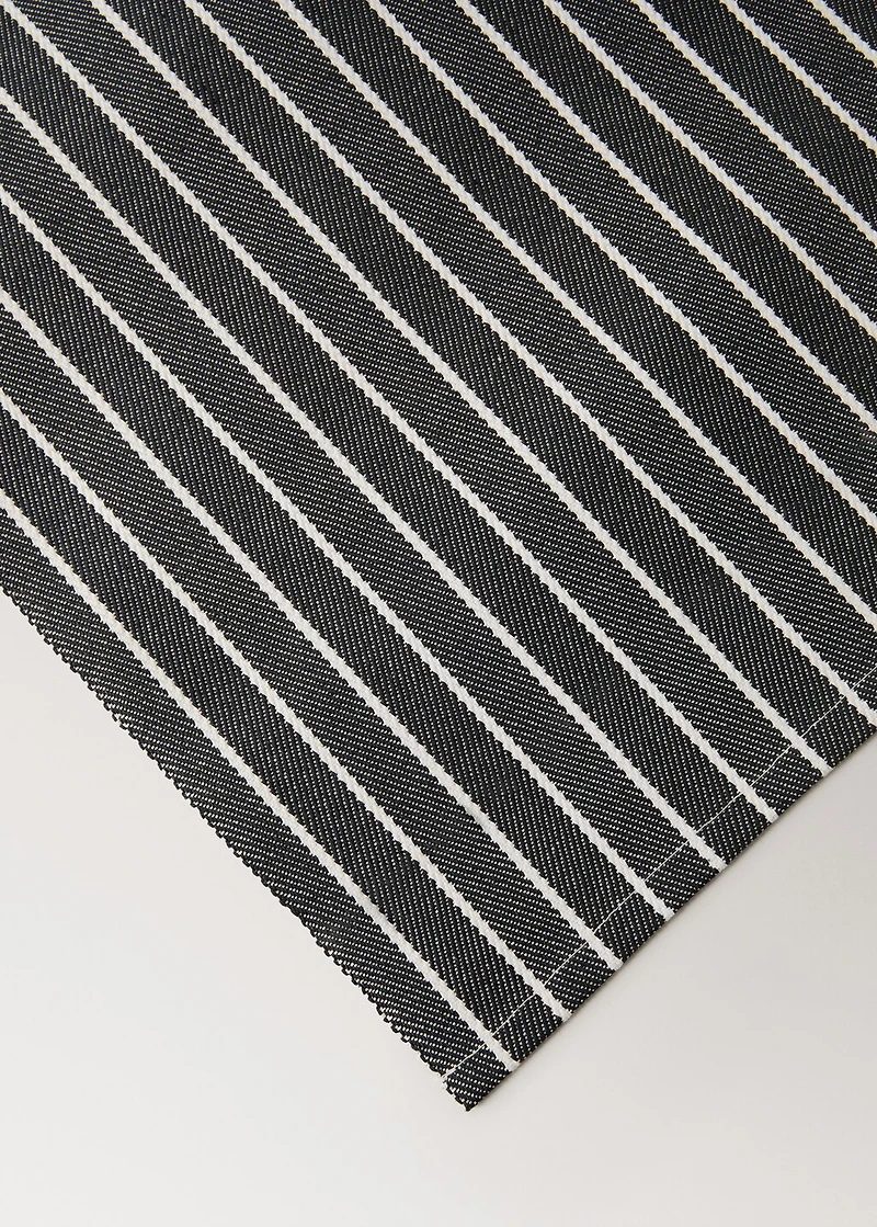Cotton striped placemats