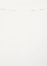 Long flared trousers