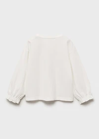 Children's embroidered cotton t-shirt