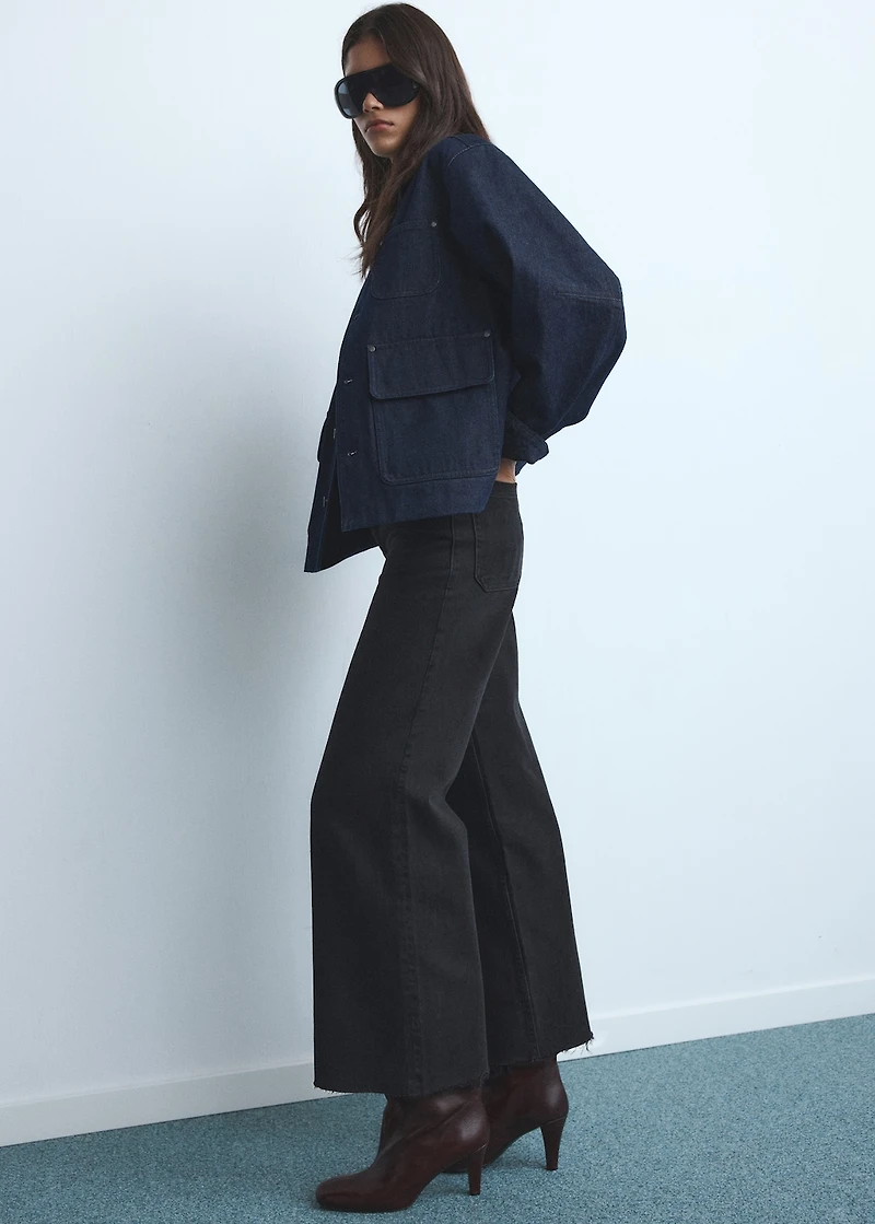 Catherin culotte high-rise jeans