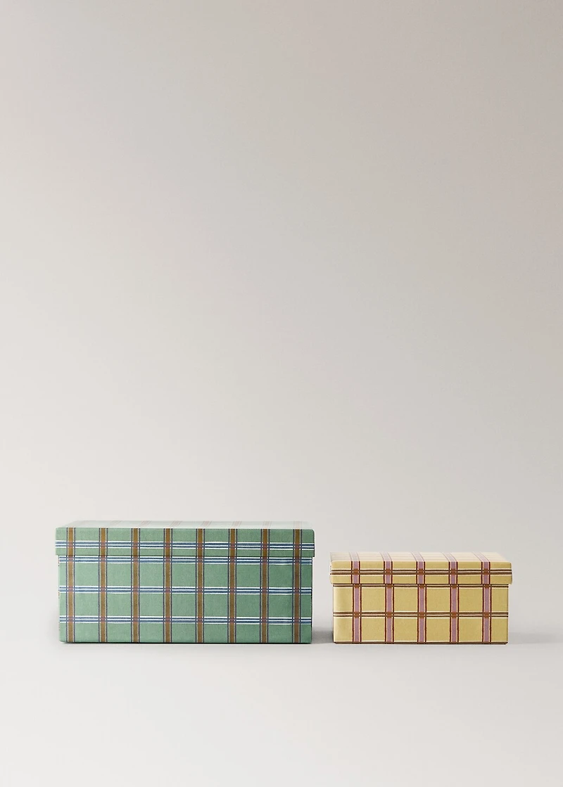 Small children’s box with print