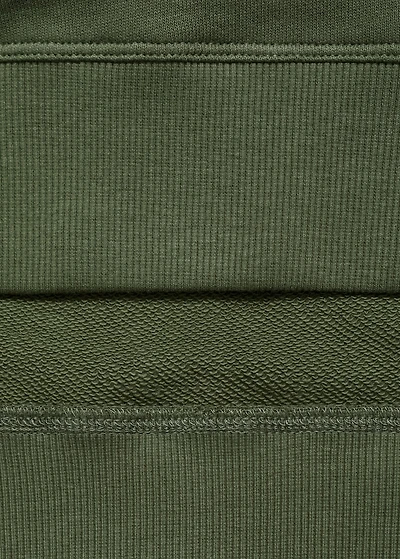 Printed embroidered sweatshirt