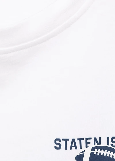 Printed long sleeve t-shirt