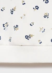 Ruffle detail sweatshirt