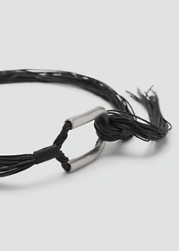 Rope belt with buckle